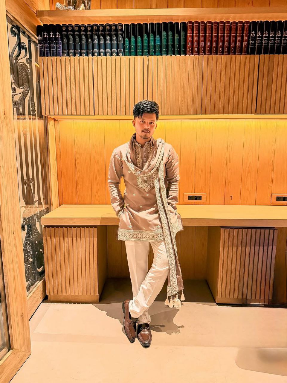 The royal Drape Kurta Dupata Per
