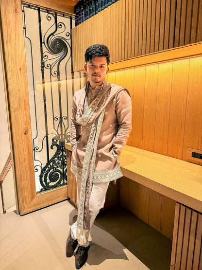 The royal Drape Kurta Dupata Per