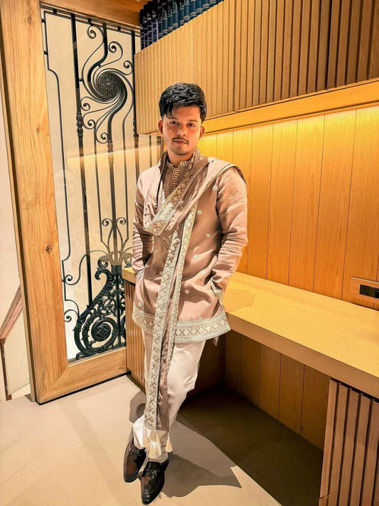 The royal Drape Kurta Dupata Per