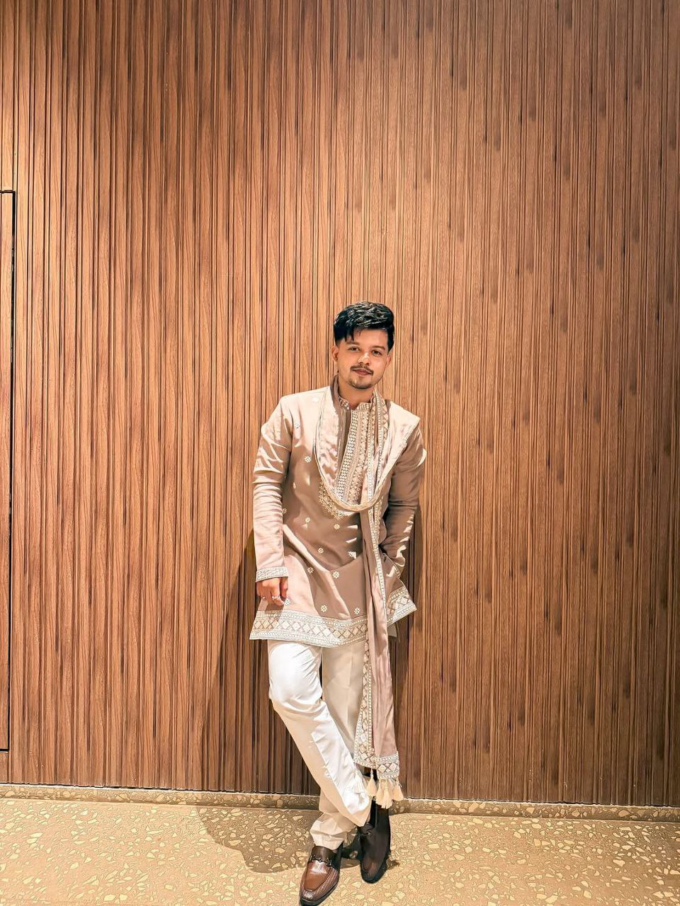 The royal Drape Kurta Dupata Per
