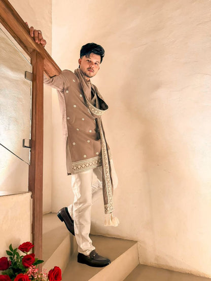 The royal Drape Kurta Dupata Per
